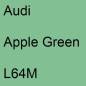 Preview: Audi, Apple Green, L64M.